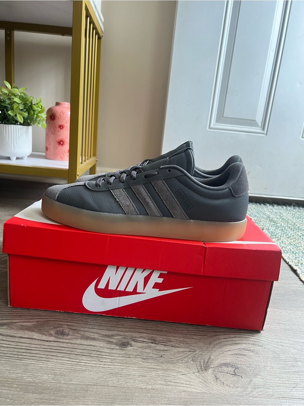 adidas Men’s Vl Court 3.0 Grey ID9081
